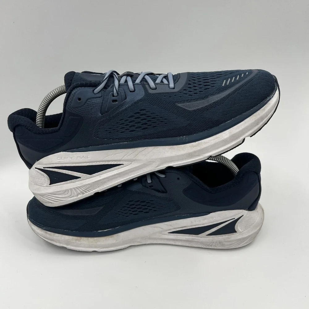 Altra Men's Navy Blue Athletic Running Shoes with Light Gray Accents
